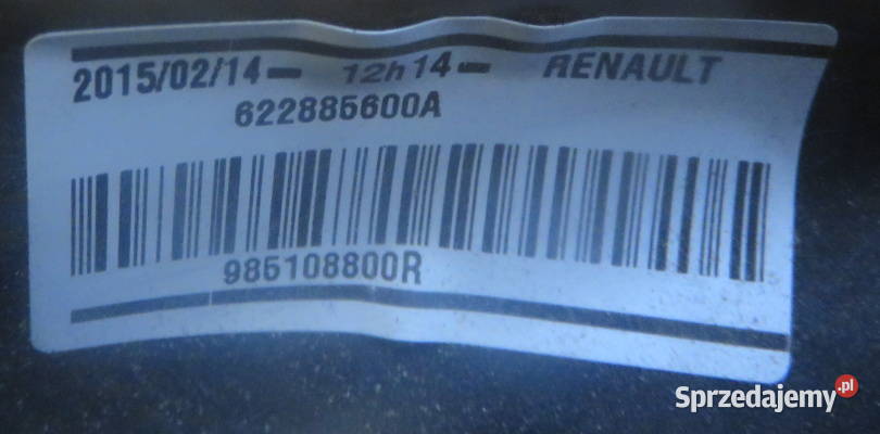 RENAULT CLIO IV CAPTUR KIEROWNICA MULTIFUNKCJA Kaczyce
