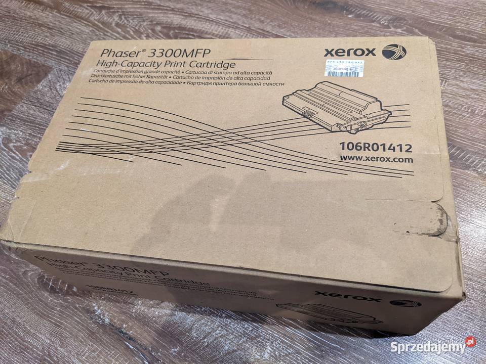 toner Xerox oryginalny toner PHASER 3300 Sosnowiec