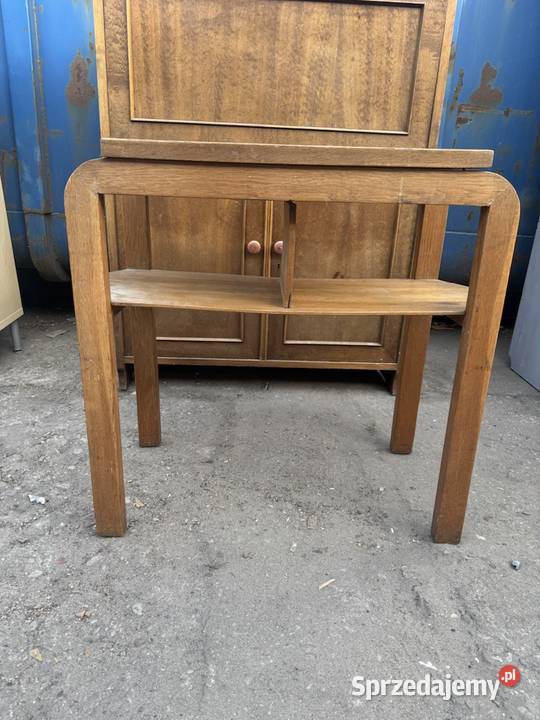 Stolik vintage w stylu art deco