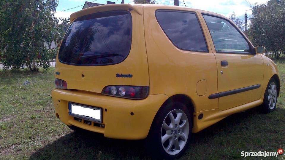 Fiat Seicento Sporting Michael Schumacher benzyna Karczew