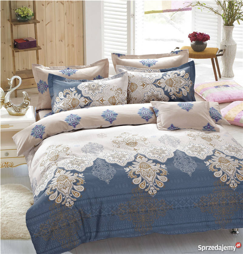 Pościel bawełna 100 160x200 Rozmiar 160x200 Wadowice sprzedam