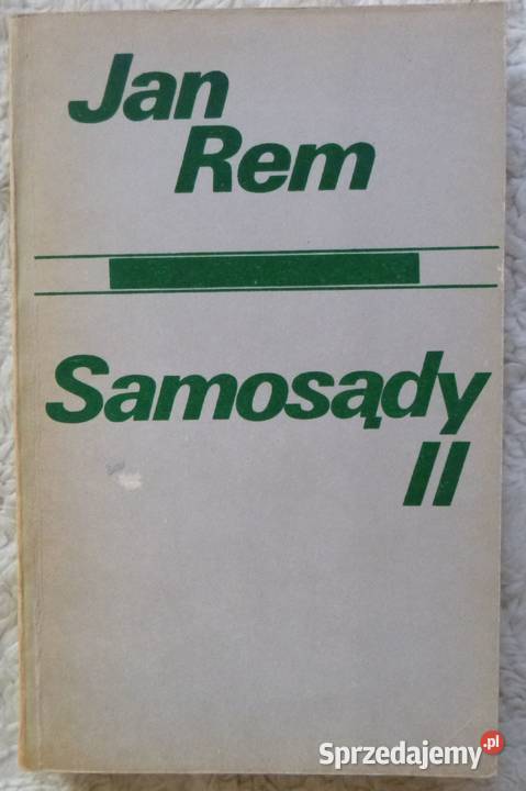 Samosądy II Jan Rem Proza i poezja Warszawa sprzedam
