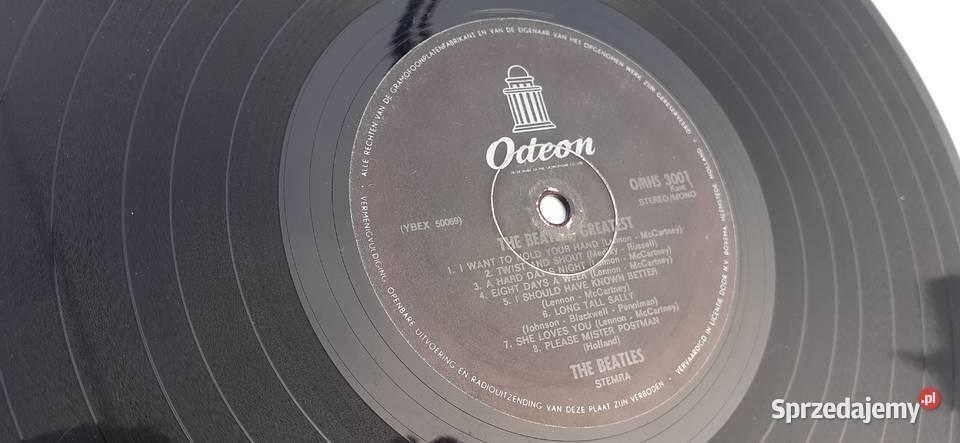 The Beatles greatest płyta winylowawinyl płyta winylowa Tuszkowo