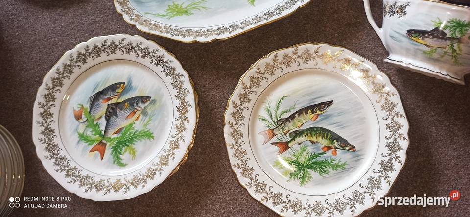 Serwis do serwowania ryb Limoges
France