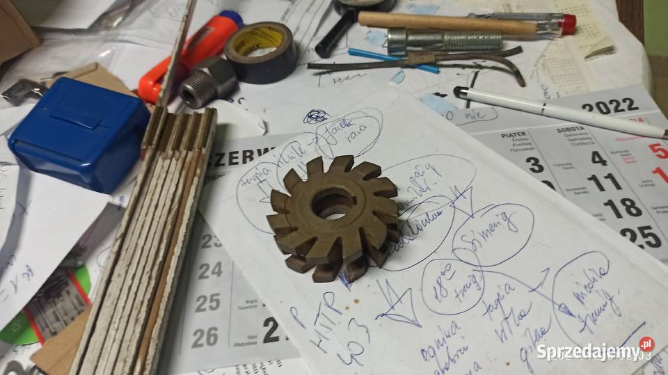 zrez wklęsły stal narzedziowa do drewna Produkcja