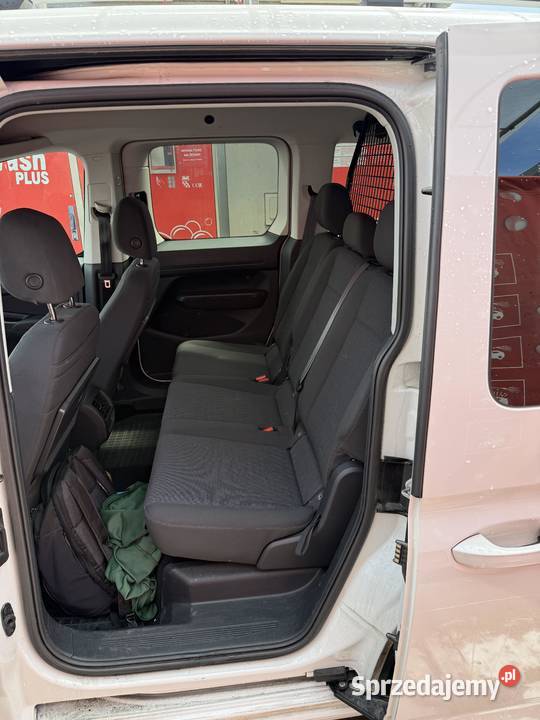 Volkswagen Caddy 5 2022r 20TDI 122 Polski Salon światła LED Lubaczów