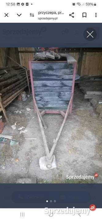 Przyczepa przyczepka bryczka Przyczepy rolnicze
