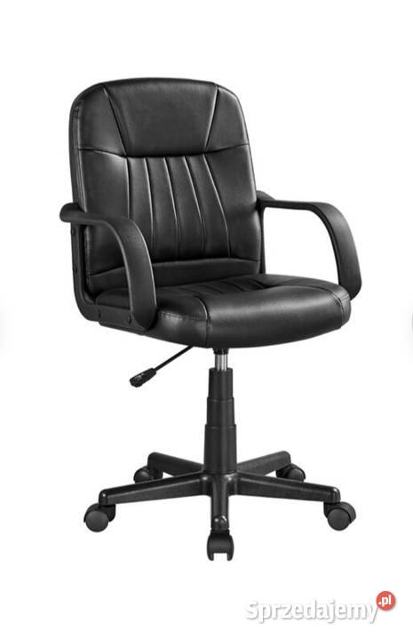 Krzesło biurowe Skórzany fotel obrotowy