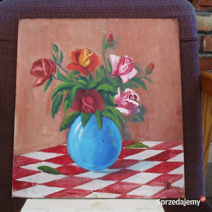 Stary Lanszaft Martwa Natura na Szachownicy