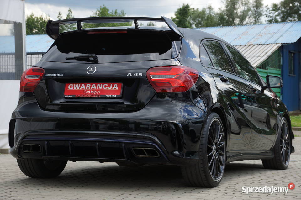 Mercedes A45 AMG 20 Benzyna 381 Lift Navi Kamera Nowy Sącz