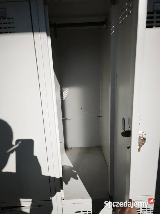 Szafka BHP ubraniowa OŚMIOKOMOROWE 180x120x50 9 Lębork