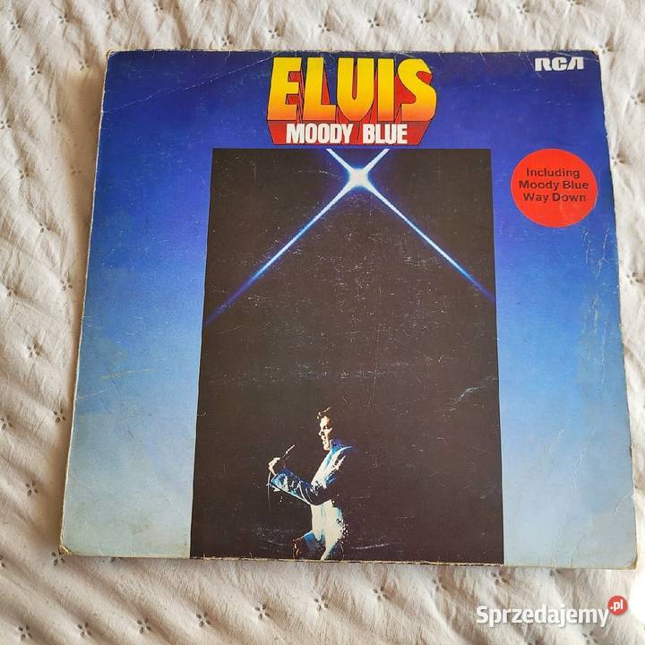 Elvis Presley Moody Blue płyta winylowa z roku Chełmno sprzedam