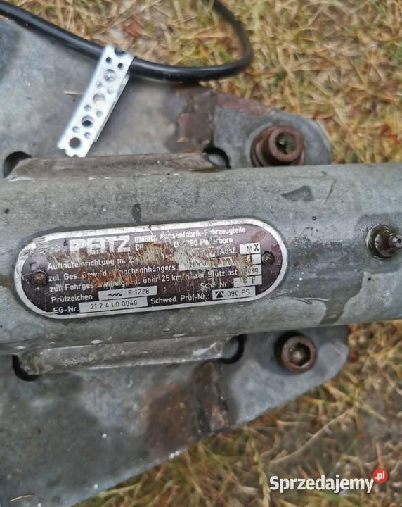 Przyczepa usługową dtrzelnica zachodniopomorskie Trzebiatów