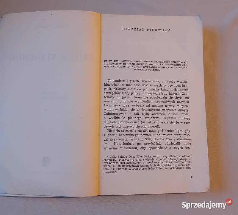 Zbigniew Nienacki Księga strachów Nasza wielkopolskie Koźminek sprzedam