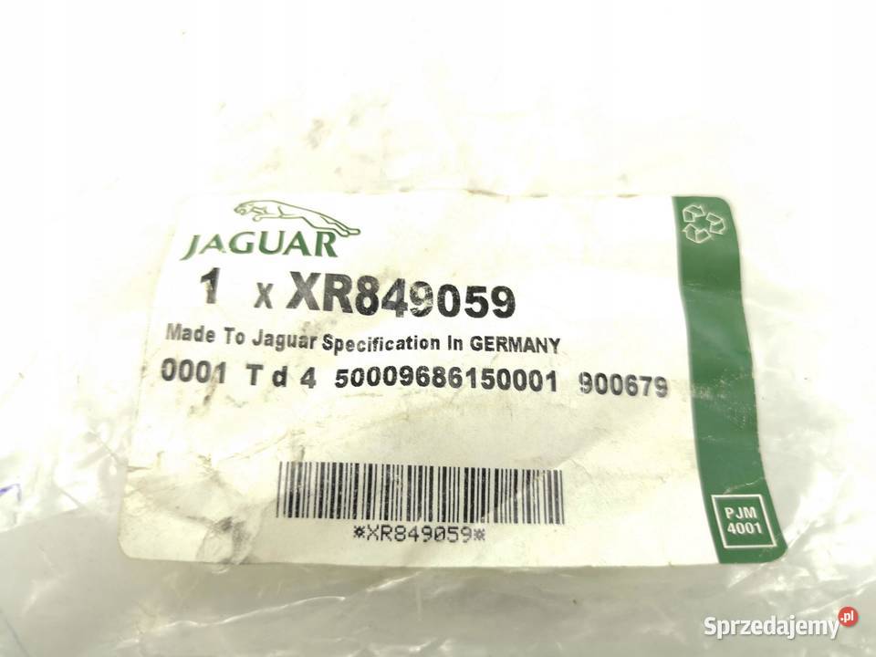 RURA INTERCOOLERA JAGUAR XJ 0309 XF 0915 ORI Węże chłodnicy Części samochodowe