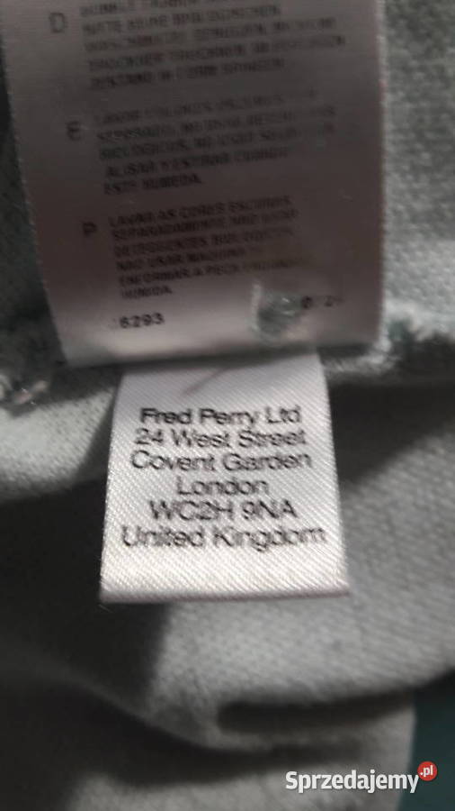 Koszulka polo Fred Perry miętowa Głuchołazy