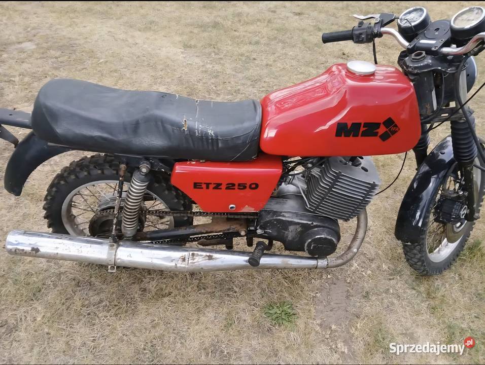 Mz etz 250 Rok produkcji 1982 mazowieckie Polany-Kolonia
