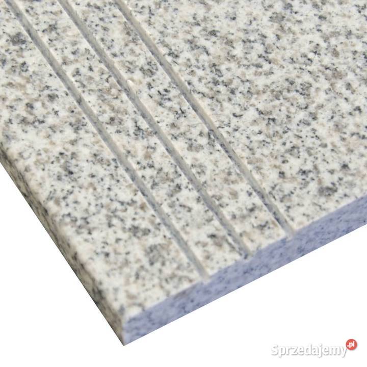 Stopień granitowy G603 Bianco Cristal polerowany Gdynia