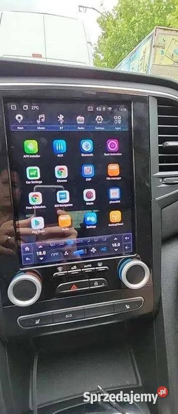 Radio Android Megane 4 Tesla gps wifi bluetooth Ożarowice sprzedam