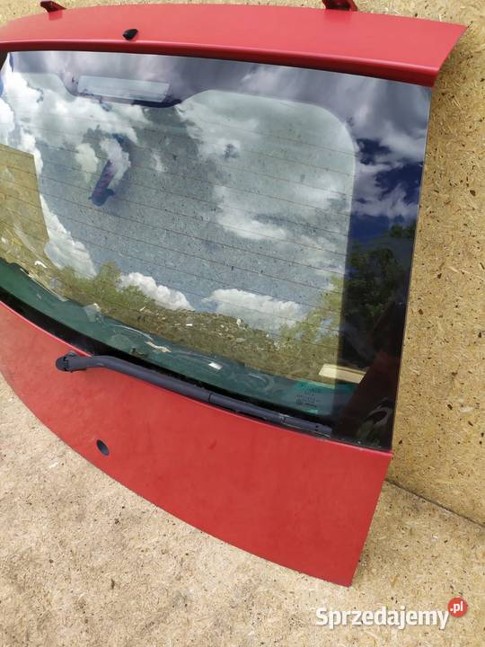 TYLNA KLAPA TYŁ FIAT PUNTO II CZERWONA śląskie Rudziniec