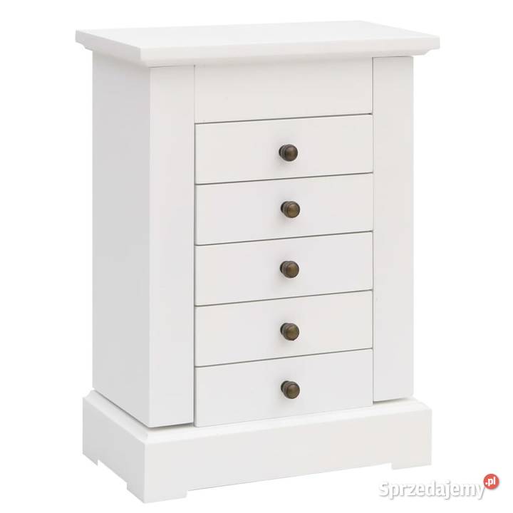 vidaXL Szafka na biżuterię z lustrem Warszawa sprzedam