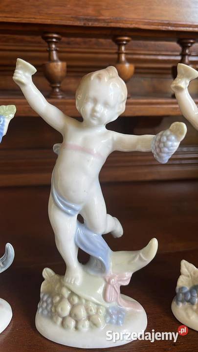 Jesień Figurki Pory Roku Porzellanfabrik Ge Gdańsk