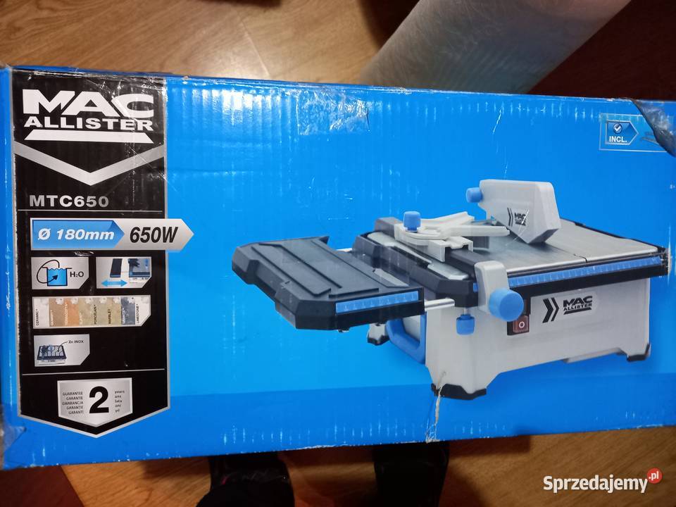 Maszynka do płytek Macallister MTC650 Jastrzębie-Zdrój