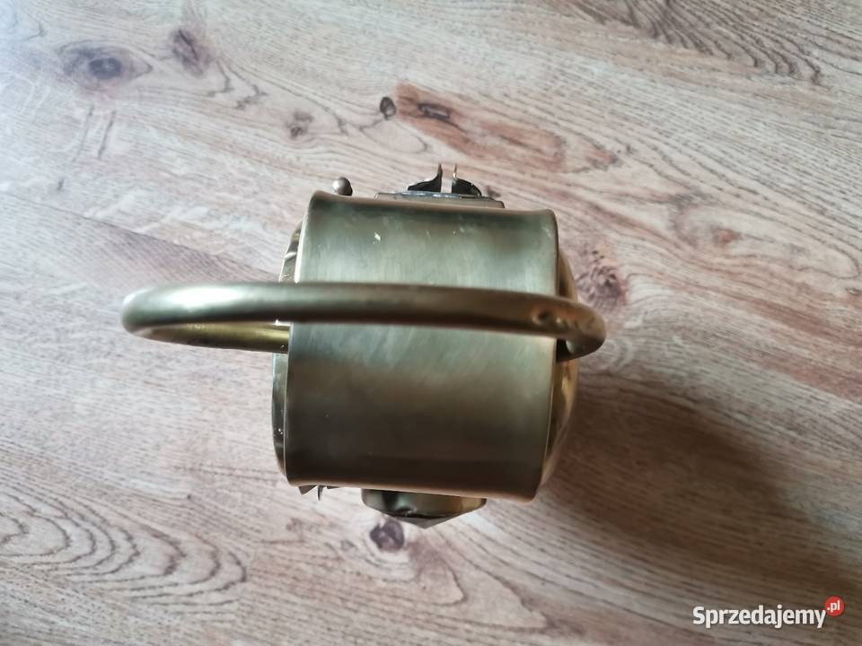 Stara lampa kolejowa na nafte Art Deco