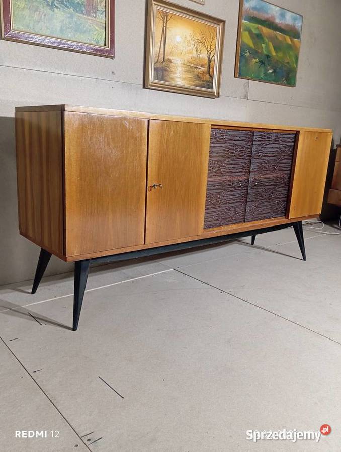 Komoda PRL VAR Transport Komody śląskie Myszków