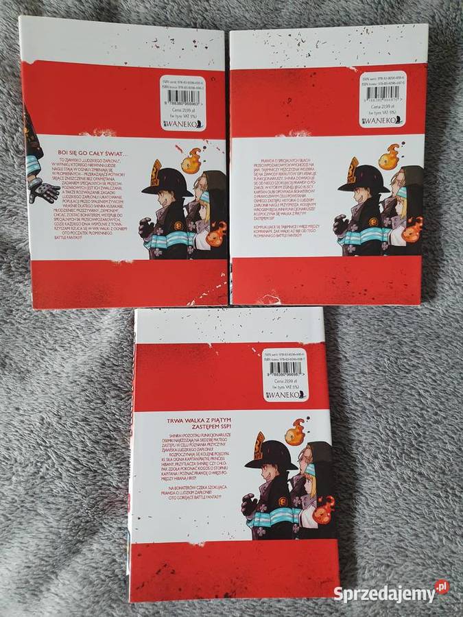 Fire Force zestaw 2 tomów wydanie 1 2020 Rok wydania 2020 Gdynia sprzedam