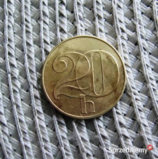 Czechosłowacja 20 Halerzy 1991r