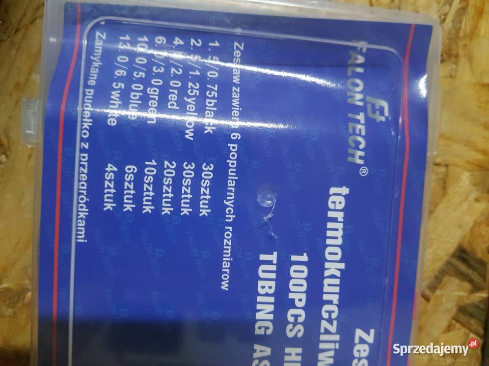 Zestaw rurek termokurczliwych 100 różne Głogowa