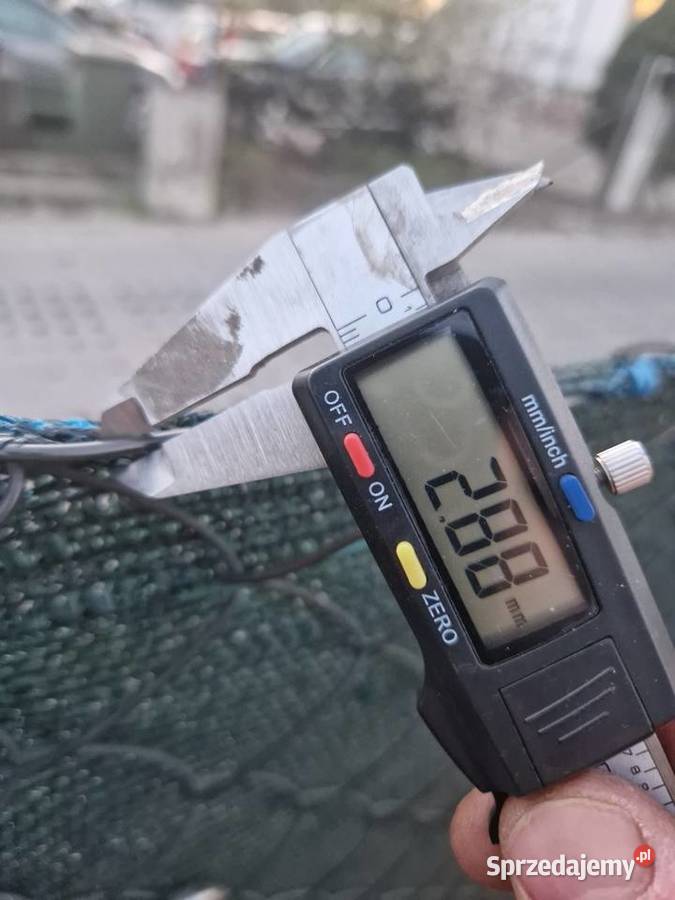 Siatka 145m x 40mb oczko 6x6 Grudziądz