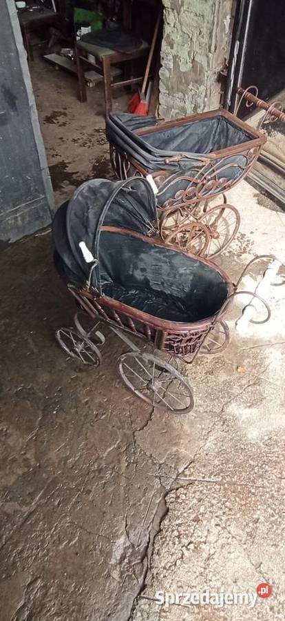 Wózek lalek antyk zabytek
