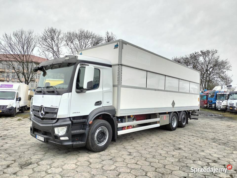 MERCEDES ANTOS 2543 KONTENER PODNOSZONY IZOTERMA tachograf Częstochowa