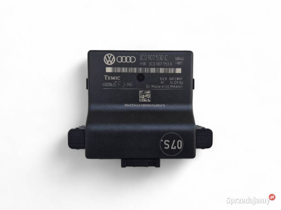 MODUŁ STEROWNIK GATEWAY VW PASSAT B6 3C0907530C osobowe Działoszyce