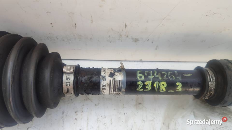 122NISSAN QASHQAI J11 15 DCI K9K PÓŁOŚKA PRZEGUB Włoszczowa