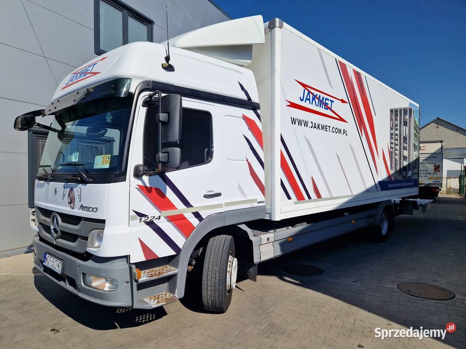MercedesBenz Atego 1224 2013 kabina sypialniania elektrycznie ustawiane fotele mazowieckie sprzedam