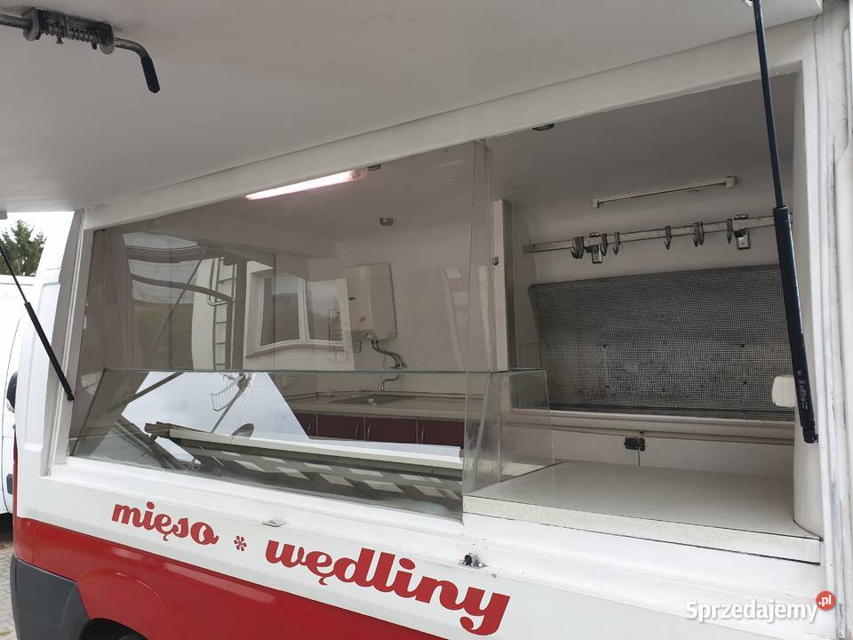Autosklep food truck własne zasilanie wędliny Fiat