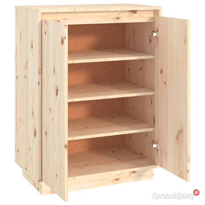 Szafka na buty 60x35x80 lite drewno sosnowe mazowieckie sprzedam
