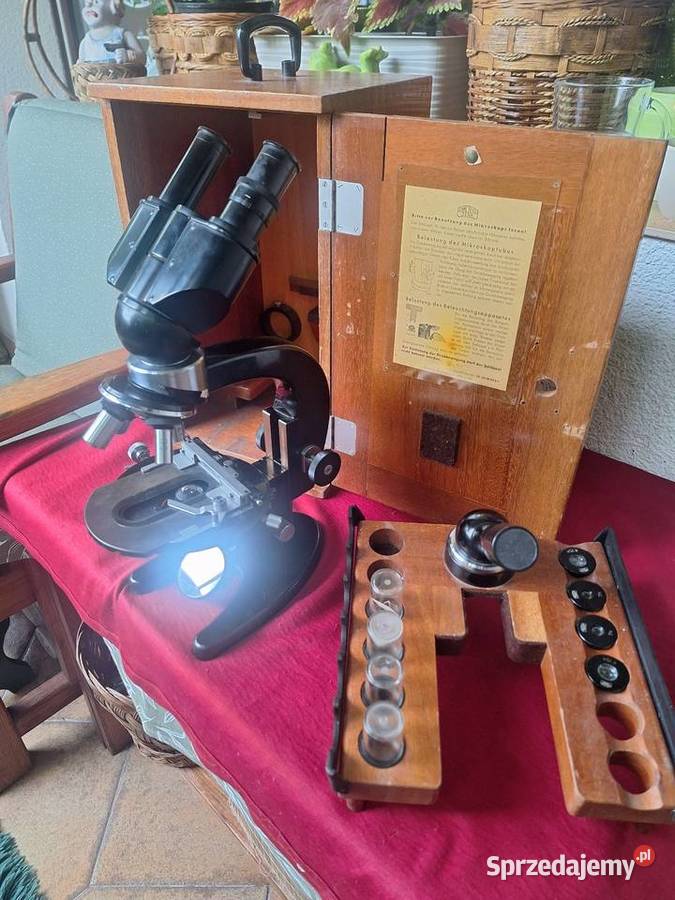 Mikroskop Zeiss Jena wielkopolskie
