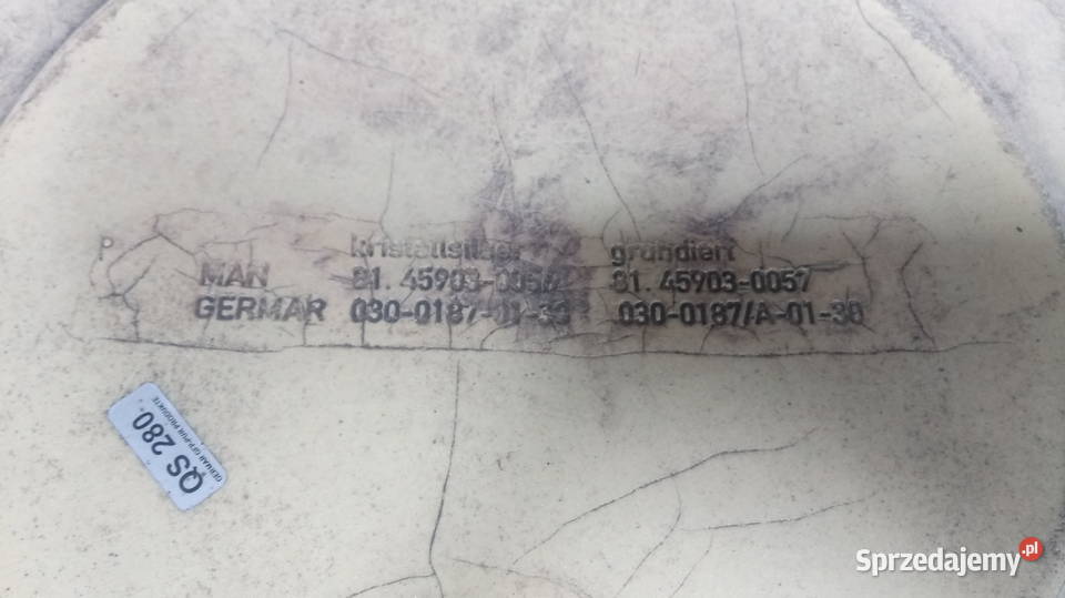 Kołpak dekiel Man 225 Autokar srebrny stalowe Ożarów Mazowiecki