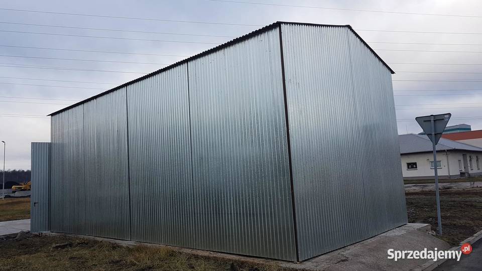Blaszana montowana hala 56 ocynk Kraków