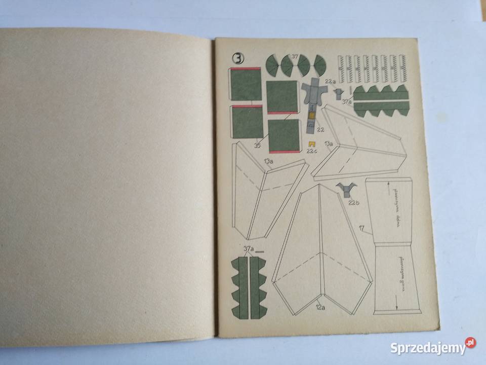 Mały Modelarz 91987 Samolot myśliwskobombowy Modelarstwo śląskie