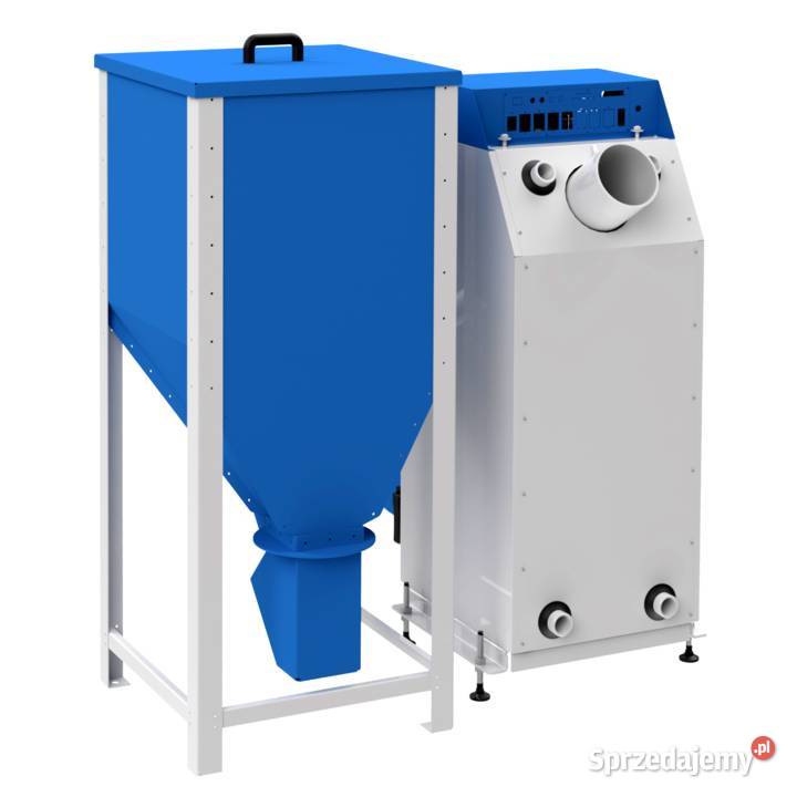 Kocioł piec co 8kW z podajnikiem na pellet