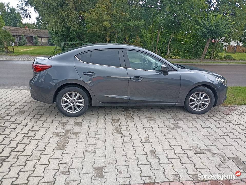 Mazda 3 Sedan 16 Salon Polska piękna komputer pokładowy Tyszowce