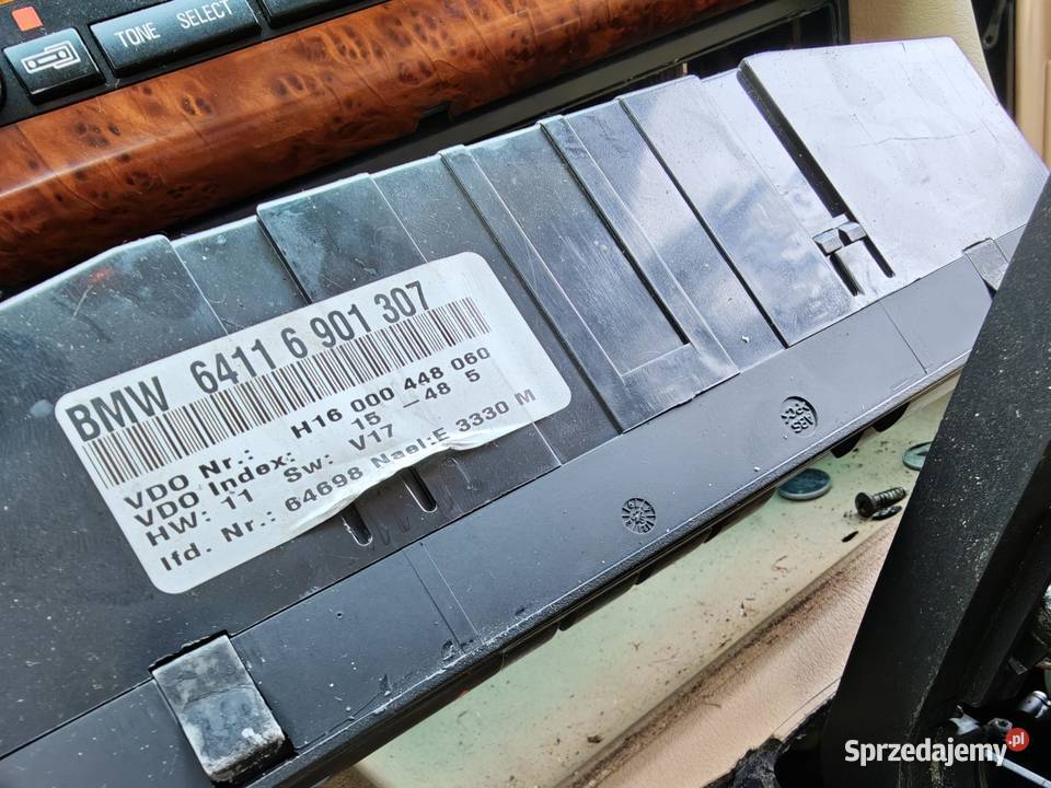 Panel sterowania klimatyzacji nawiewu BMW E38 śląskie