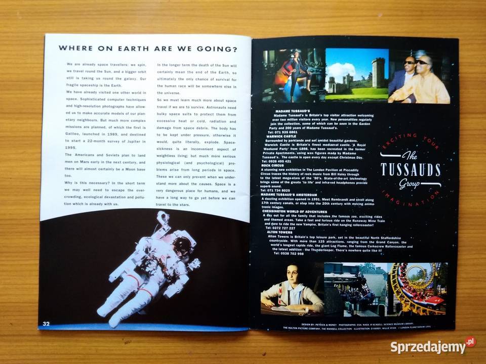 Przewodnik kosmicznym londyńskim Planetarium miękka Gdynia