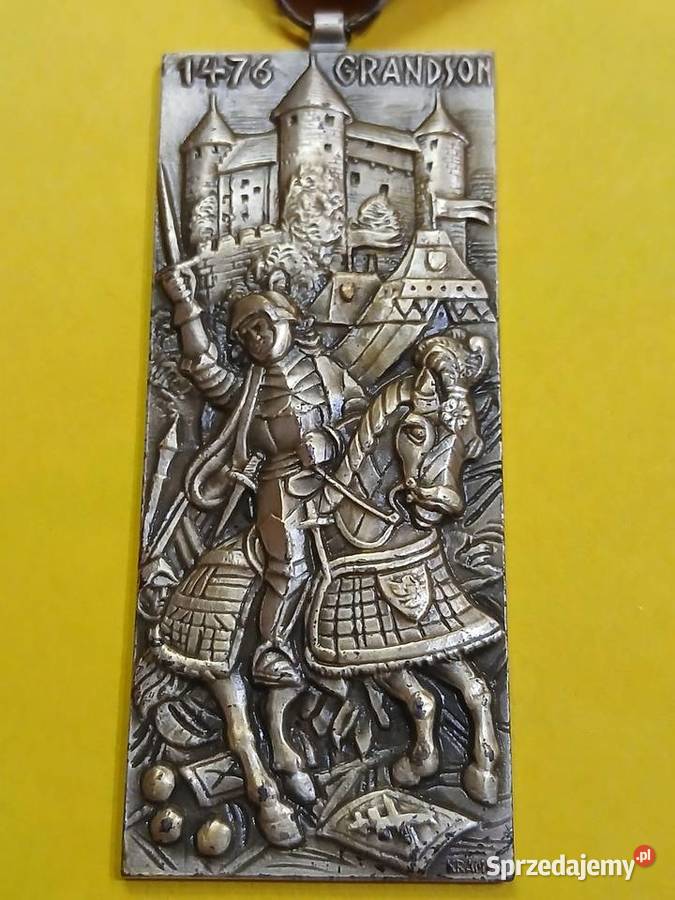 MedalGradson 1476 r Szwajcaria Militaria Iwanowice Dworskie