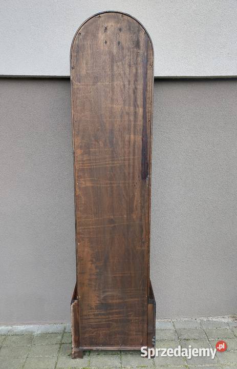 Stary słupek witryna szafka dąb ciemna pomorskie Tczew